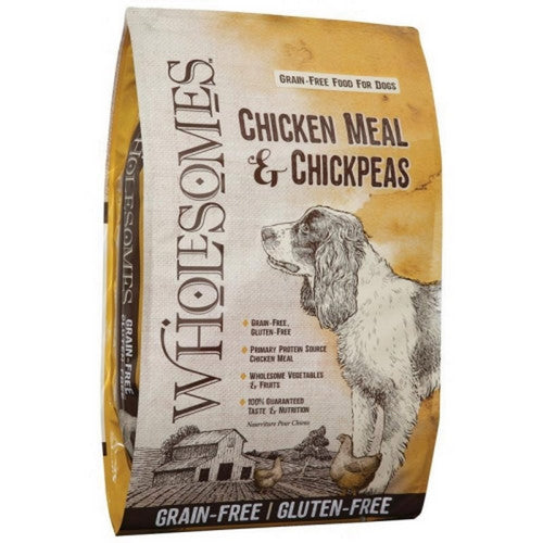 Earthborn, Wholesomes Grain Free Dog Food, 35 Lbs,Chicken/Chickpe