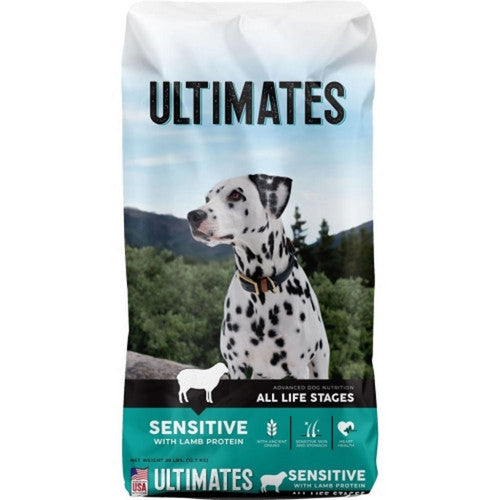 Earthborn, Ultimates Sensitive Skin & Stomach Dog Food, 28 Lbs,Lamb
