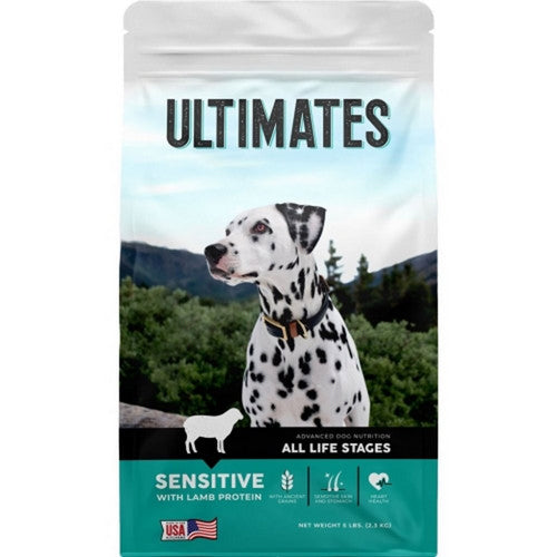 Earthborn, Ultimates Sensitive Skin & Stomach Dog Food, 5 Lbs,Lamb