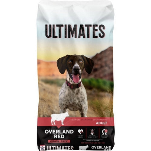 Earthborn, Ultimates Overland Red Grain Free Dog Food, 28 Lbs,Beef