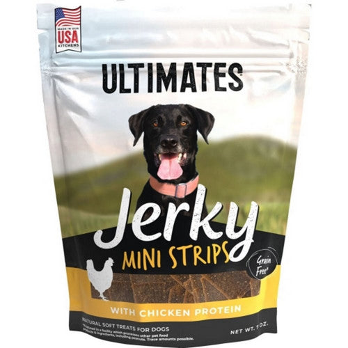 Earthborn, Ultimates Jerky Mini Strips, 7 Oz, Chicken