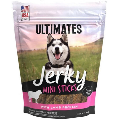 Earthborn, Ultimates Jerky Mini Sticks, 7 Oz, Lamb