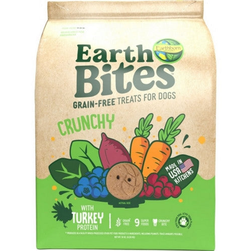 Holistic Earthbites Grain Free Treats 10 Oz, Turkey by Earthborn