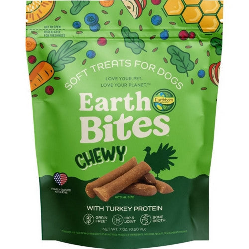 Holistic Earthbites Grain Free Bites 7 Oz, Turkey by Earthborn