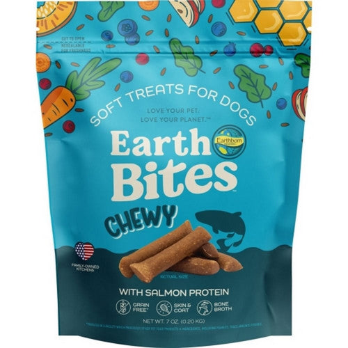 Holistic Earthbites Grain Free Bites 7 Oz, Salmon by Earthborn