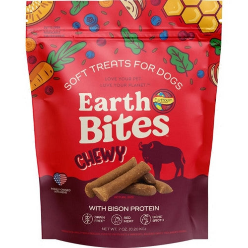 Earthborn, Holistic Earthbites Grain Free Bites, 7 Oz, Bison