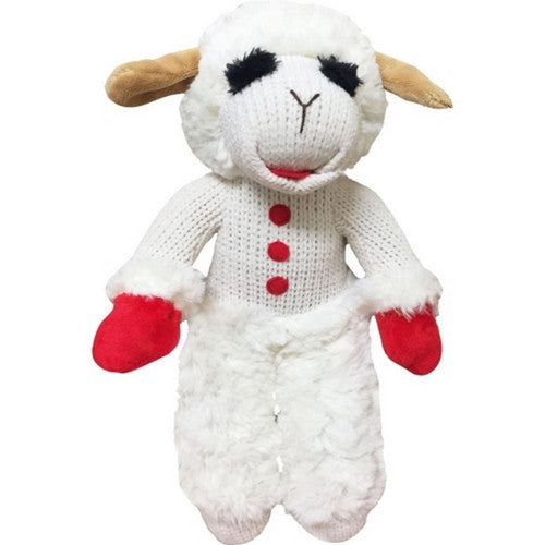 Multipet, Multipet Lamb Chop Standing Plush Toy, 13 Inches, White