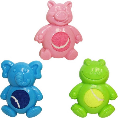 Multipet, Multipet Minipet Tennis Tummies Dog Toy, Small,Assorted