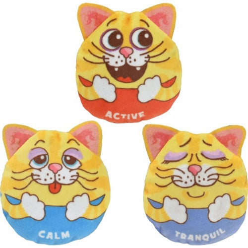 Multipet Catabis High Jinx Cat Toys Small,Blue/Red/Purple by Multipet