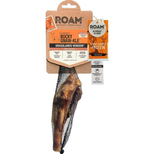 Roam Bucky Gnaw-Kle Grassland Venison 1 Pack,Venison by Roam