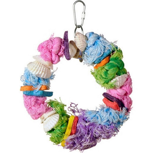 Prevue Pet, Cal-Sea-Yums Dollar Bird Toy, 5 X 7 Inches