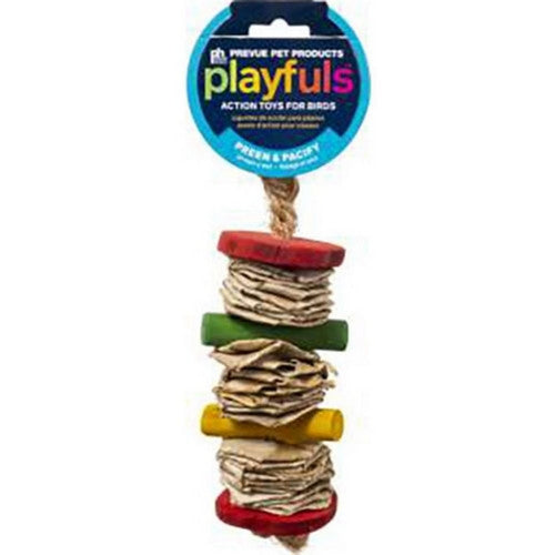 Prevue Pet, Banana Stack Bird Toy, SM/MD,Assorted