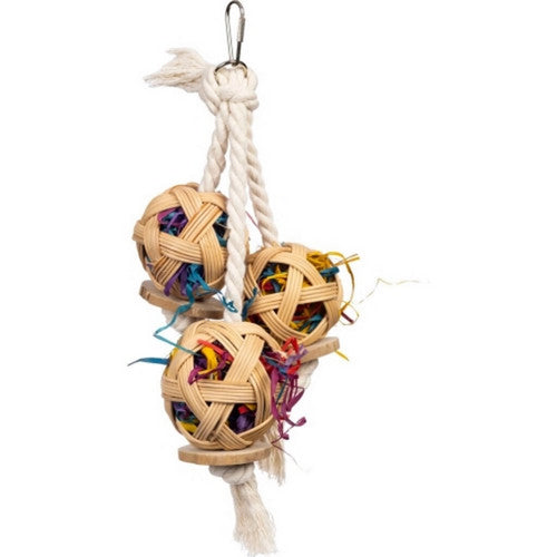 Prevue Pet, Cluster Of Fun Bird Toy, 6 X 6 X 15 Inches