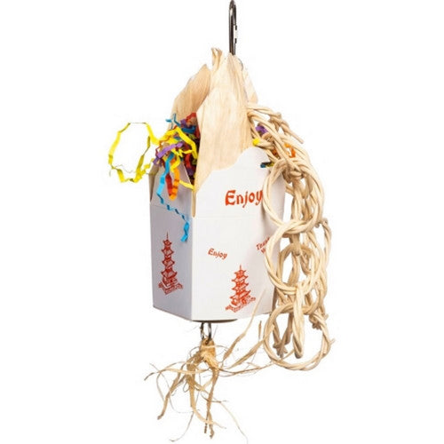 Prevue Pet, Takeout Bird Toy, 5.5 X 3 X 8.5 Inches