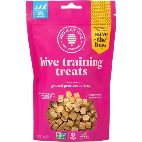 Project Hive Pet Company Hive Training Treats 6 Oz, Peanut Butter by Project Hive Pet Company