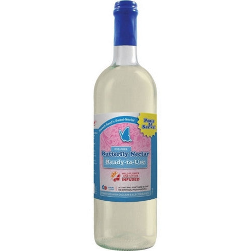 Sweet-Nectar, Sweet-Nectar Butterfly Nectar Ready To Use, 750 Ml / Clear