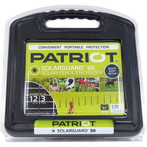Stafix, Patriot Solarguard 80 Fence Energizer, 3 MILE