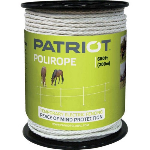 Stafix, Patriot 6-Strand Ss Polirope, 660 Feet,White