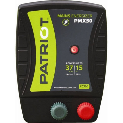 Stafix, Patriot Pmx50 Fence Energizer, UP TO 15 MILE,Black