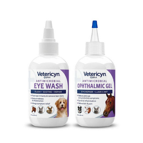 Vetericyn Plus, Vetericyn Plus Antimicrobial Eye Care Kit, 2 Count