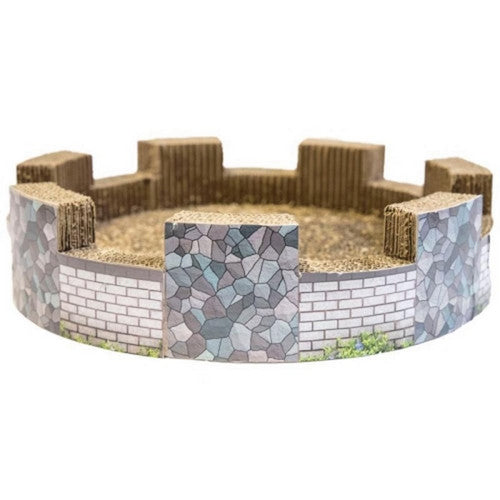 Corrugated Catnip Castle 14X14X3.5 IN by Ware