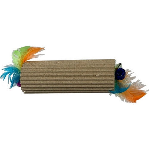 Corrugated Bell Bar Cat Toy 6X2.25X2.25 IN by Ware