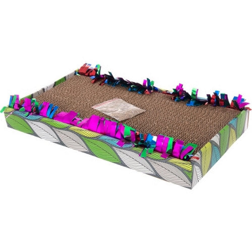 Ware, Corrugated Fancy Cat Scratcher, 18.25X10X2 IN