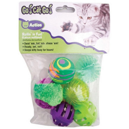 Go Cat Go Rollin' In Fun Multipack SM-6 PC by Wild Eats