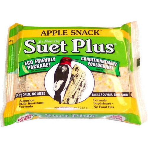 Suet Plus Suet Cake 11 Oz, Apple by Suet Plus