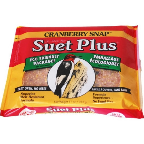 Suet Plus Suet Cake 11 Oz, Cranberry by Suet Plus