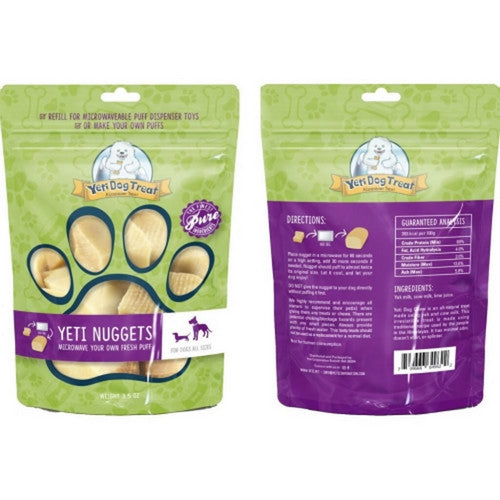 Yeti Pet Products Yak Dog Nuggets 3.5 Oz by Yeti Pet Products