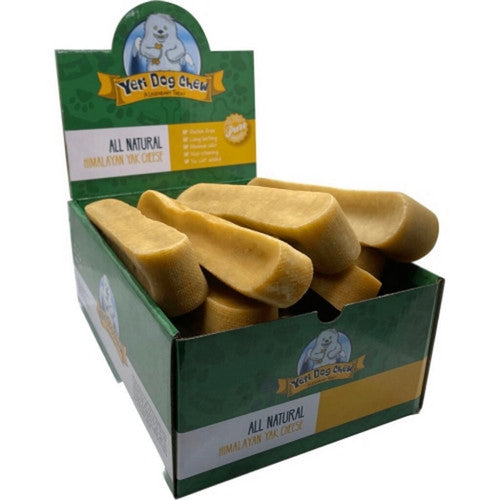 Yeti Pet Products, Yeti Dog Chew Bulk Box, 5.5Oz, Extra Large, Cheese (Case Of 8)