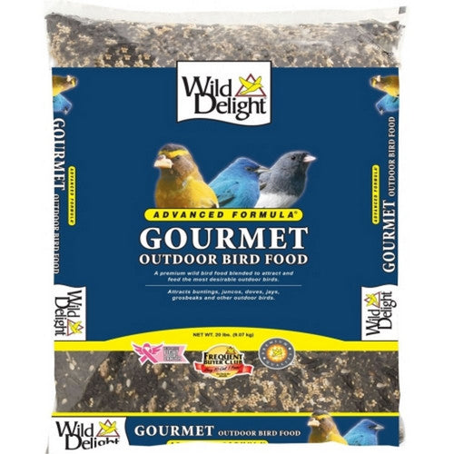 Wild Delight Advanced Gourmet Outdoor Bird Food 20 Lbs by Wild Delight