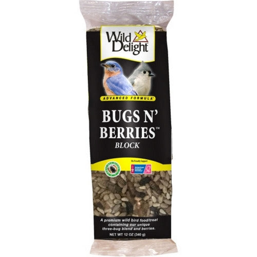 Wild Delight Advanced Bugs N' Berries Block 12 Oz by Wild Delight