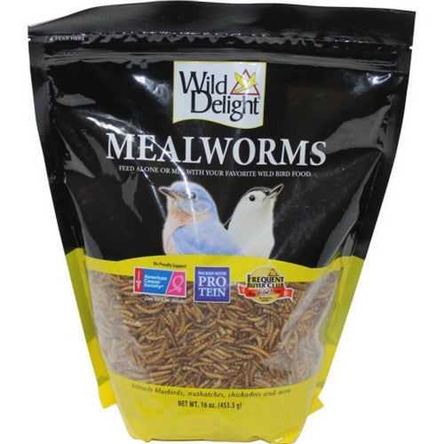 Wild Delight Advanced Mealworms 16 Oz by Wild Delight