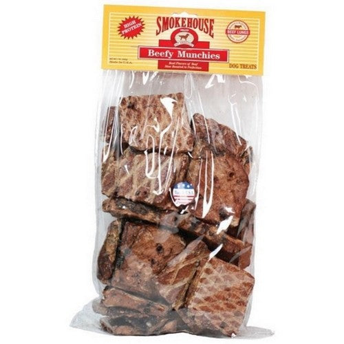 Smokehouse, Smokehouse Usa Beefy Munchies Dog Treats, Large-1 Lbs,Beef