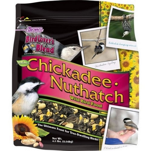 Bird Lover'S Blend Chickadee-Nuthatch 4.5 Lbs by Brown's