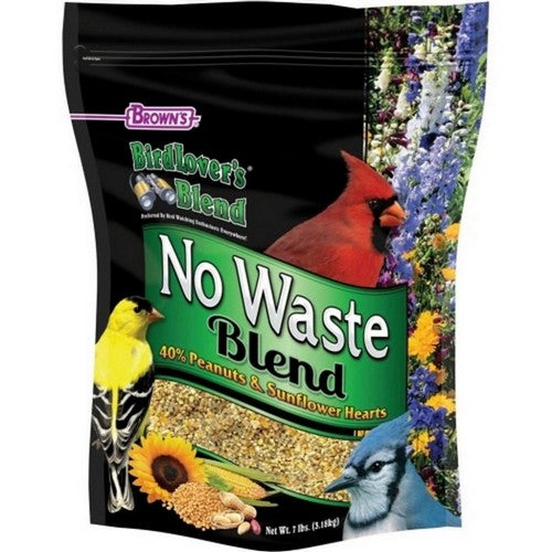 Bird Lover'S Blend No Waste Blend 7 Lbs by Brown's