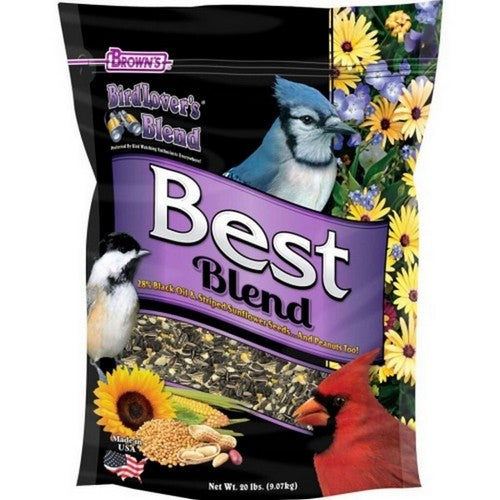 Bird Lover'S Blend Best Blend 20 Lbs by Brown's