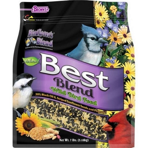 Bird Lover'S Blend Best Blend 7 Lbs by Brown's