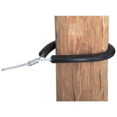 Dare, Dare Tubular Corner And End Post Insulator, 10 Pack,Black