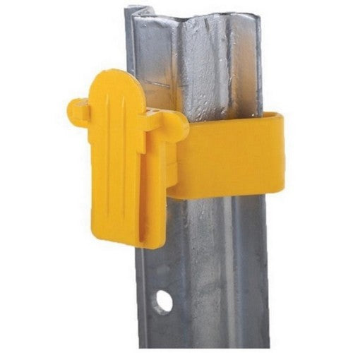 Dare, Dare U-Post Tape Insulator, 25 Pack,Yellow