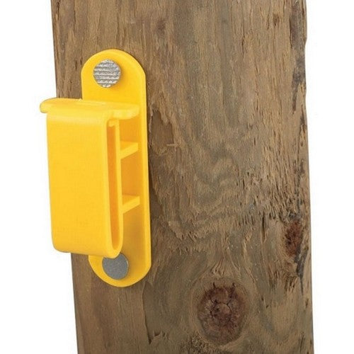 Dare, Snug Wood Post Tape Insulator, 25 Pack,Yellow