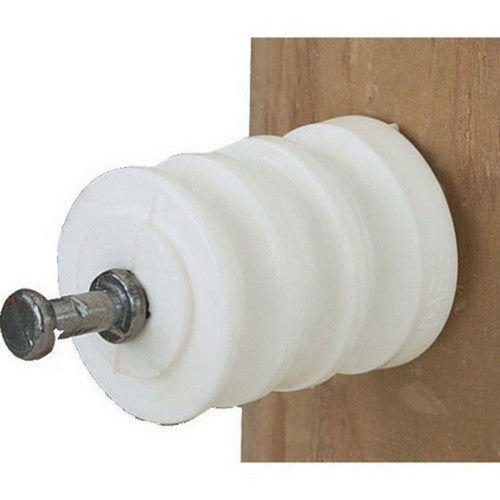 Dare, Dare Triple-Groove Insulator, 25 Pack,White