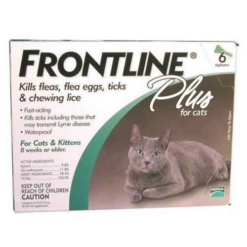 Frontline, Frontline Plus For Cats & Kittens, 6 Pack