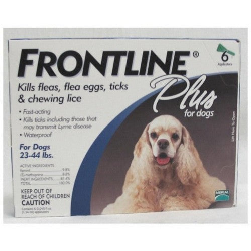 Frontline Plus For Dogs 23-44 Lbs / 6 Pack by Frontline