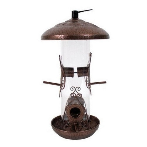Heath, Giddy-Up Bird Feeder, 2 LB CAP,Copper