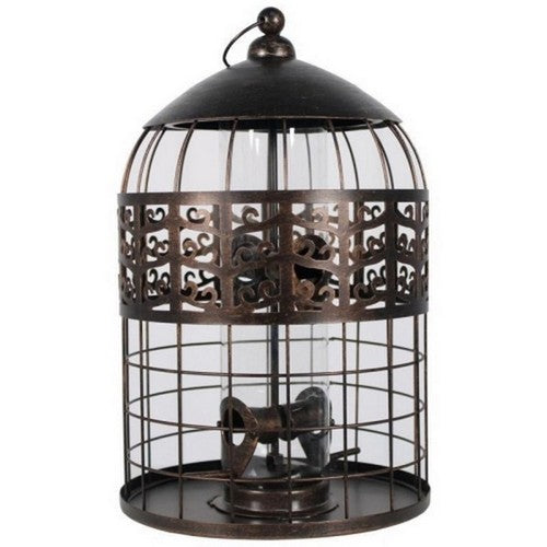 Heath, Grand Palace Squirrel Resistant Feeder, 1 LB CAP,Bronze