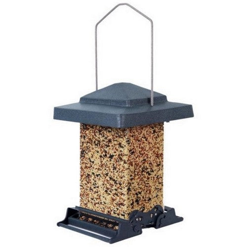 Vista Squirrel-Resistant Wild Bird Feeder 6 LB CAP,Green by Audubon