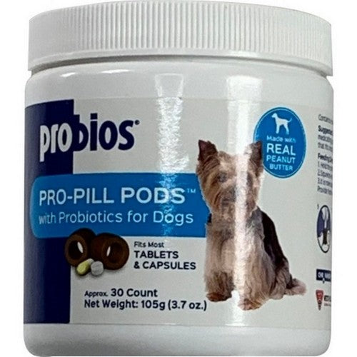 Probios Pro-Pill Pods W/Probiotics For Small Dogs 30 Count,PEANUT BUTTER by Pets Prefer